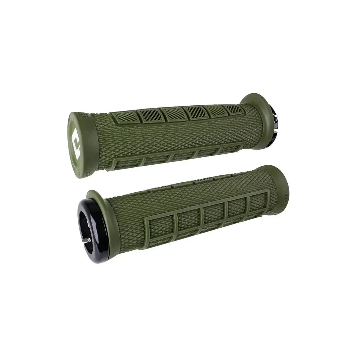 Odi Elite Pro Lock-On Grips Army Green/Black Clamps